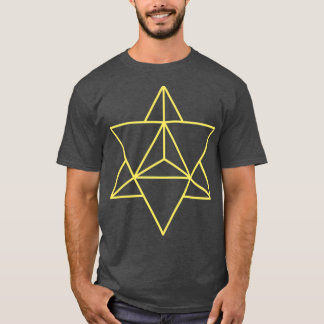 Sacred Geometry Merkaba Zen Yoga 1 Tシャツ