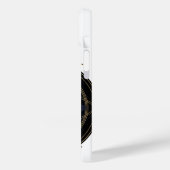 Sacred Geometry Nature Fusion • Mountains & Forest Case-Mate iPhoneケース (裏面 / 左)