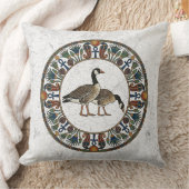 Sacred Goose of Geb: The Great Cackler Egyptian クッション (ブランケット)