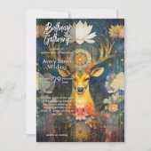 Sacred Grace | Deer Design 招待状 (正面)