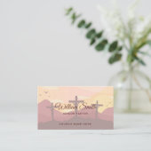 Sacred Grace Pastoral Business Card 名刺 (スタンド正面)