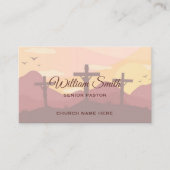Sacred Grace Pastoral Business Card 名刺 (正面)