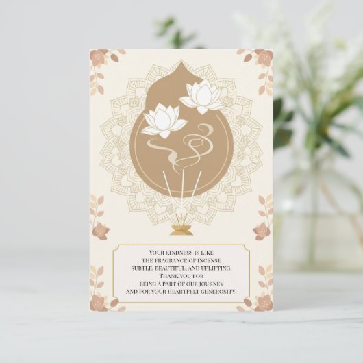 Sacred Gratitude サンキューカード (スタンド正面)