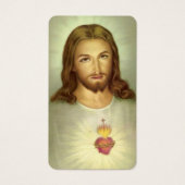 Sacred Heart Funeral Prayer Catholic Remembrance (正面)