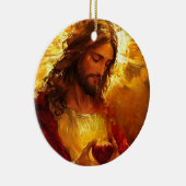 Sacred Heart of Jesus  セラミックオーナメント (右)