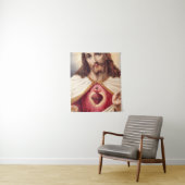 Sacred Heart Of Jesus タペストリー (インサイチュ)