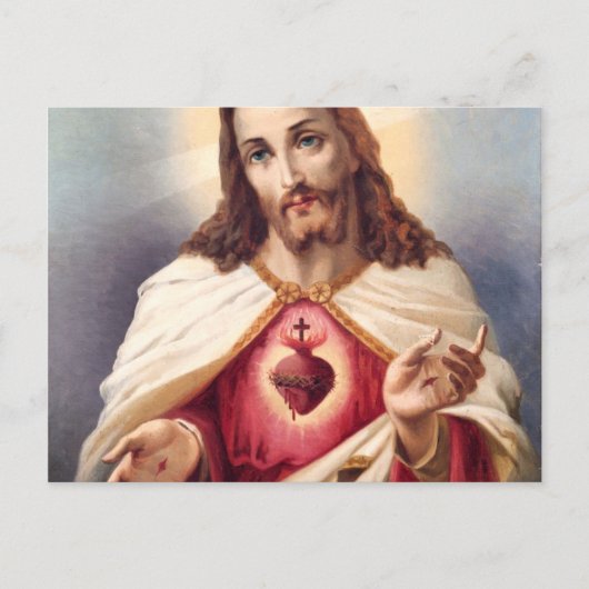 Sacred Heart Of Jesus ポストカード (正面)