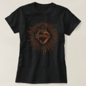 Sacred Heart Of Jesus Devotion Catholic T-Shirt Tシャツ (デザイン正面)