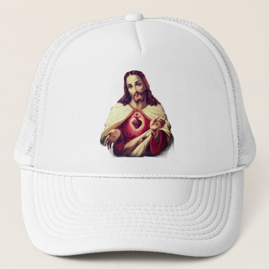 Sacred Heart of Jesus painting - Portugal キャップ (正面)