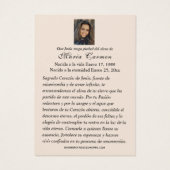 Sacred Heart of Jesus  Spanish Funeral Prayer (裏面)