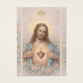 Sacred Heart of Jesus  Spanish Funeral Prayer (正面)