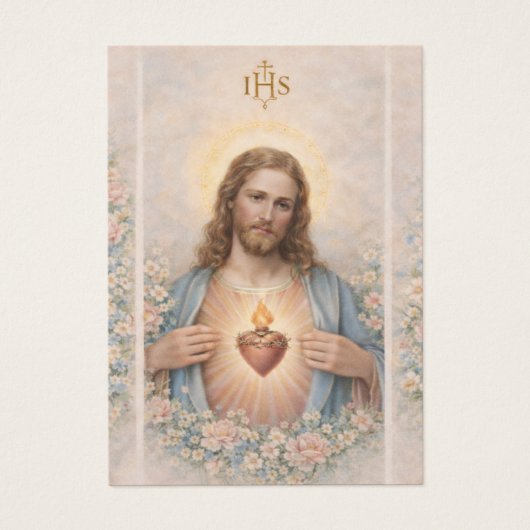 Sacred Heart of Jesus  Spanish Funeral Prayer (正面)