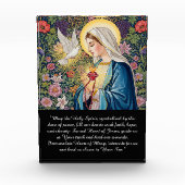 Sacred Heart of Mary, Immaculate Heart Devotion フォトブロック (正面)