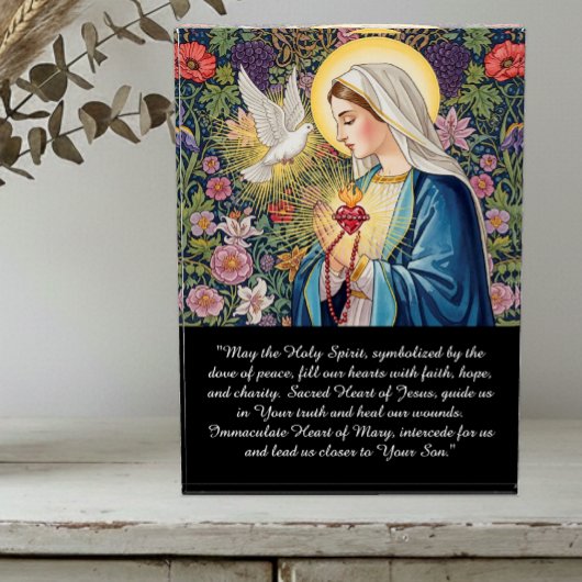 Sacred Heart of Mary, Immaculate Heart Devotion フォトブロック