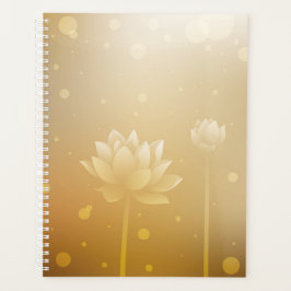 Sacred Lotus Hardcover Daily Planner プランナー手帳