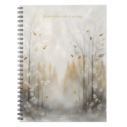 Sacred Misty Forest Journal ノートブック (正面)