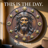 Sacred Portrait Crown of Thorns ラージ壁時計