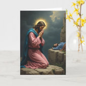 Sacred Prayer Scene Art Card カード (黄色い花)