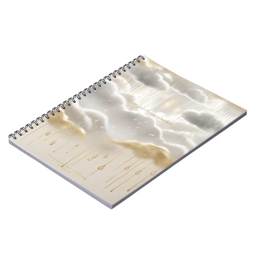 Sacred Rainlight Clouds Journal ノートブック (左側)