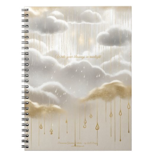 Sacred Rainlight Clouds Journal ノートブック (正面)