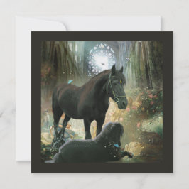 Sacred Retreat - Greeting Card カード