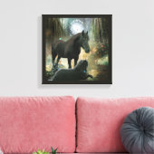 Sacred Retreat - Wrapped Canvas キャンバスプリント (インサイチュ (リビング))