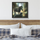 Sacred Retreat - Wrapped Canvas キャンバスプリント (インサイチュ (寝室))