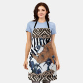 Sacred Rhino エプロン (着用した状態)