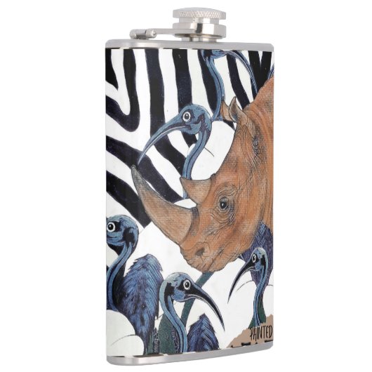 Sacred Rhino フラスク (右)