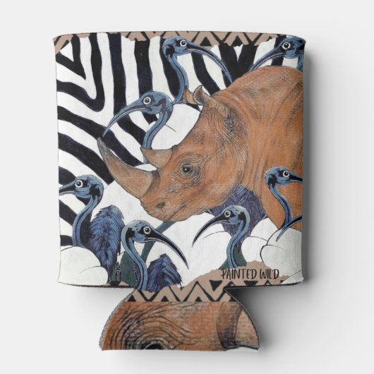 Sacred Rhino Can Cooler 缶クーラー (裏面)