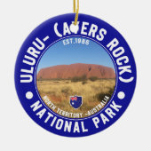 Sacred Rock of Australia – Uluru National Park セラミックオーナメント (正面)