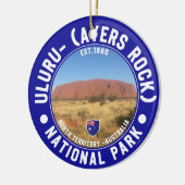 Sacred Rock of Australia – Uluru National Park セラミックオーナメント (左)