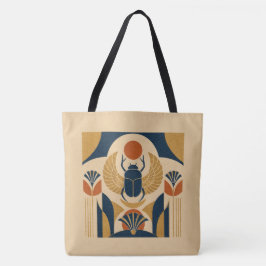 Sacred Scarab Egyptian Tote Bag トートバッグ
