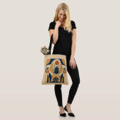 Sacred Scarab Egyptian Tote Bag トートバッグ (モデル)