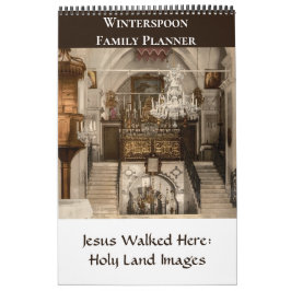 Sacred Sites in the Holy Land Calendar カレンダー