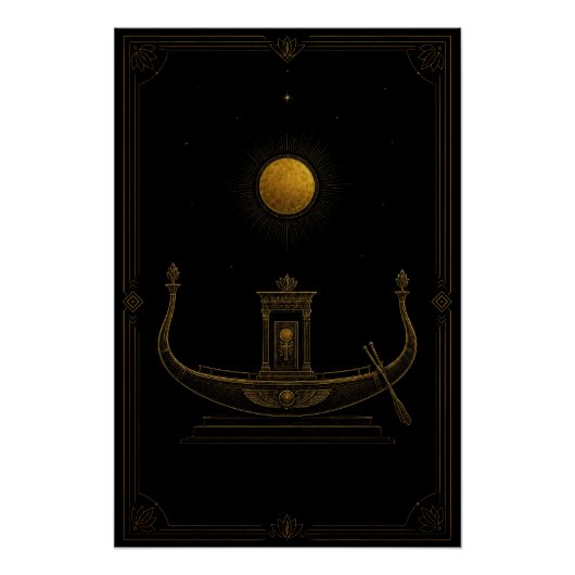 Sacred Solar Barque Beneath the Sun Poster ポスター (正面)