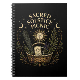 Sacred Solstice Picnic Litha ノートブック
