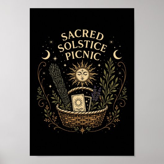 Sacred Solstice Picnic Litha ポスター (正面)