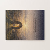 Sacred Stone Arch Sunset Jigsaw Puzzle ジグソーパズル (横)