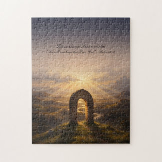 Sacred Stone Arch Sunset Jigsaw Puzzle ジグソーパズル