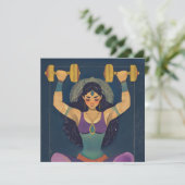 Sacred Strength Goddess Encouragement Card シーズンカード (スタンド正面)