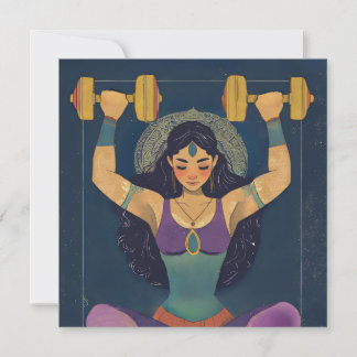 Sacred Strength Goddess Encouragement Card シーズンカード
