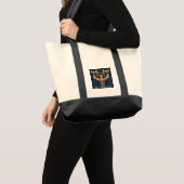 Sacred Strength Goddess Fitness Tote Bag トートバッグ (正面(商品))