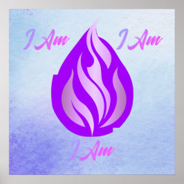Sacred Violet Flame - I Am ポスター
