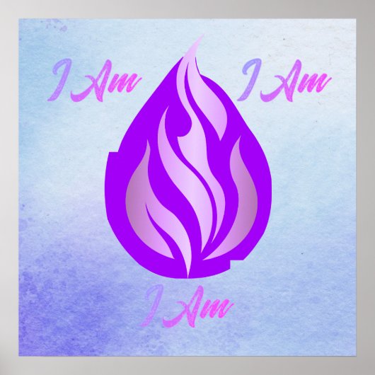 Sacred Violet Flame - I Am ポスター (正面)