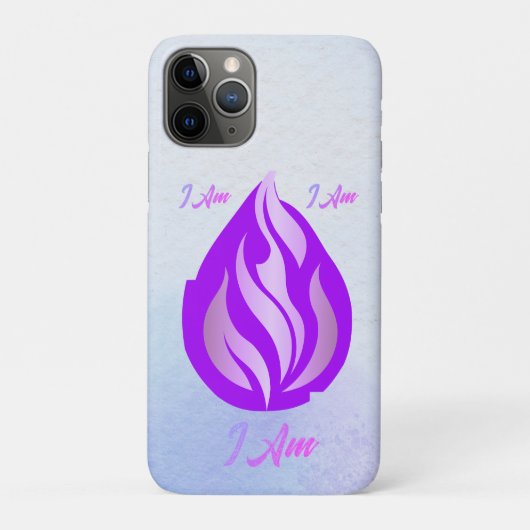 Sacred Violet Flame - I Am Case-Mate iPhoneケース (裏)