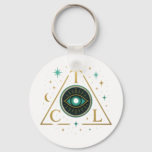 SacredSpace: Through The Cosmic Lens キーホルダー (正面)