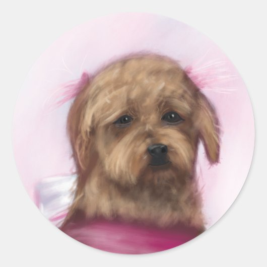 Sacrificial Love Stickers ラウンドシール (正面)