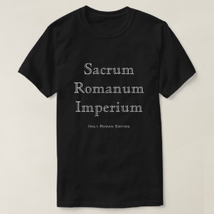SacrumのRomanumのインペリウム(神聖ローマ帝国) Tシャツ