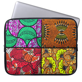 Sacs注ぎレクトロニークのワックスAfricain ラップトップスリーブ